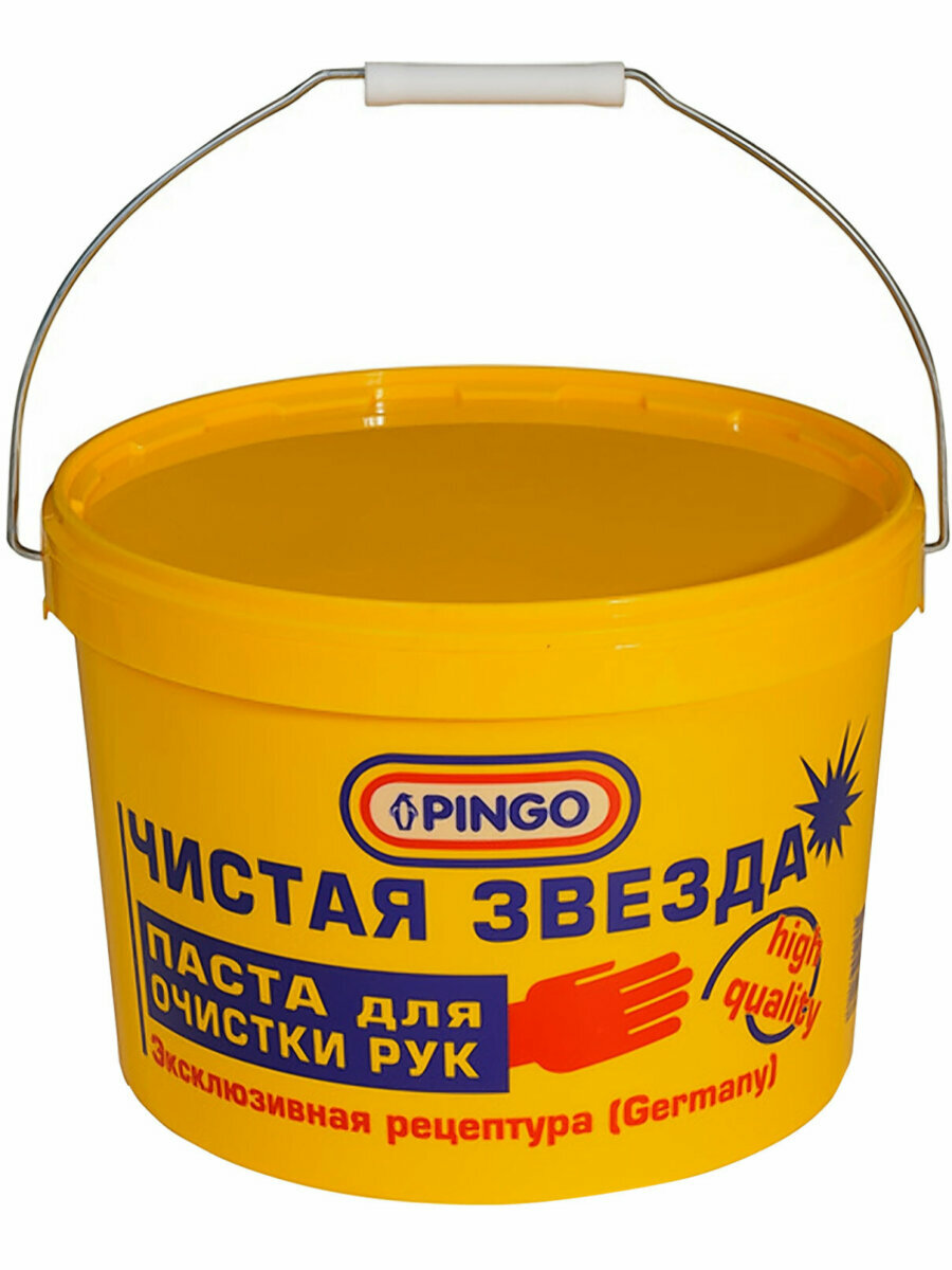 Чистящая паста для рук 11 л в ведре, очиститель универсальный, средство от особо устойчивых загрязнений, Чистая звезда — фото 1