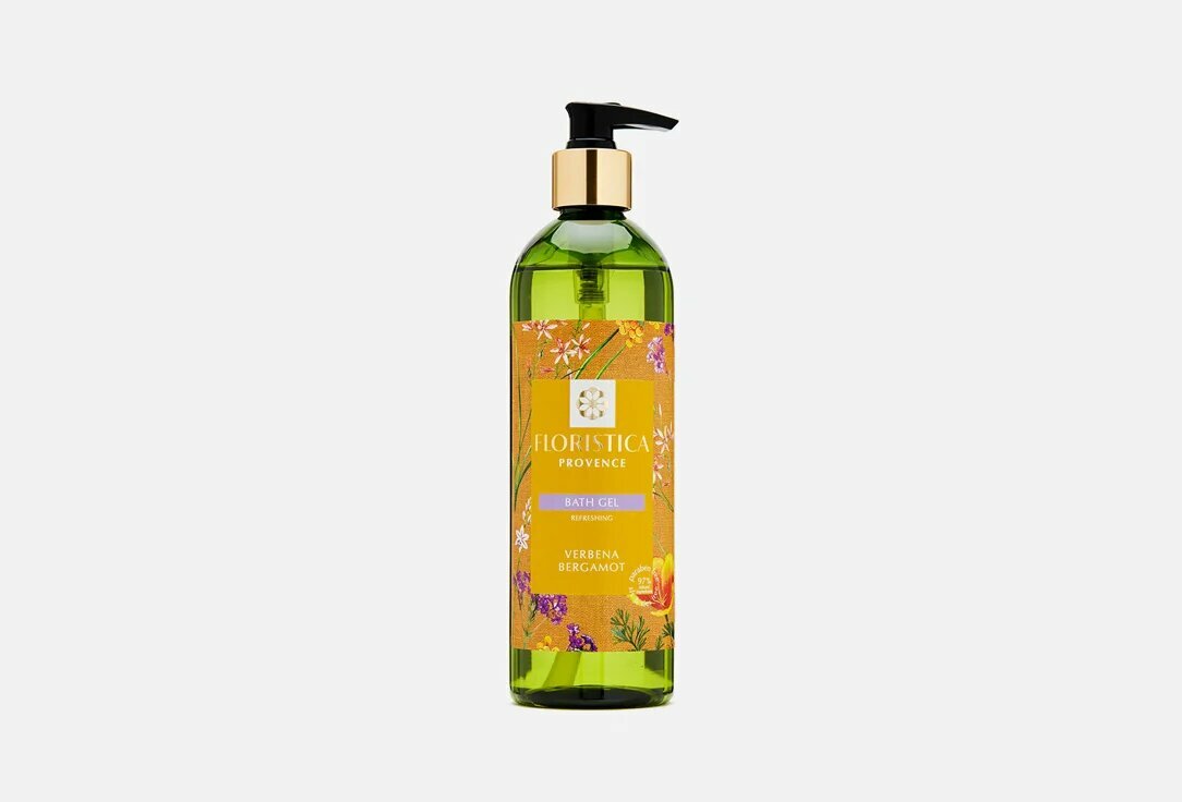 Гель для душа с вербеной лимонной и бергамотомFLORISTICA Provence