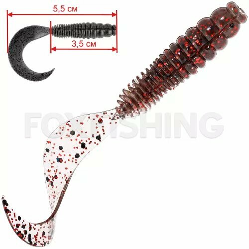 Силиконовая приманка Pontoon 21 Homunculures Pillo 2.25 №114 5.6см. 7шт.