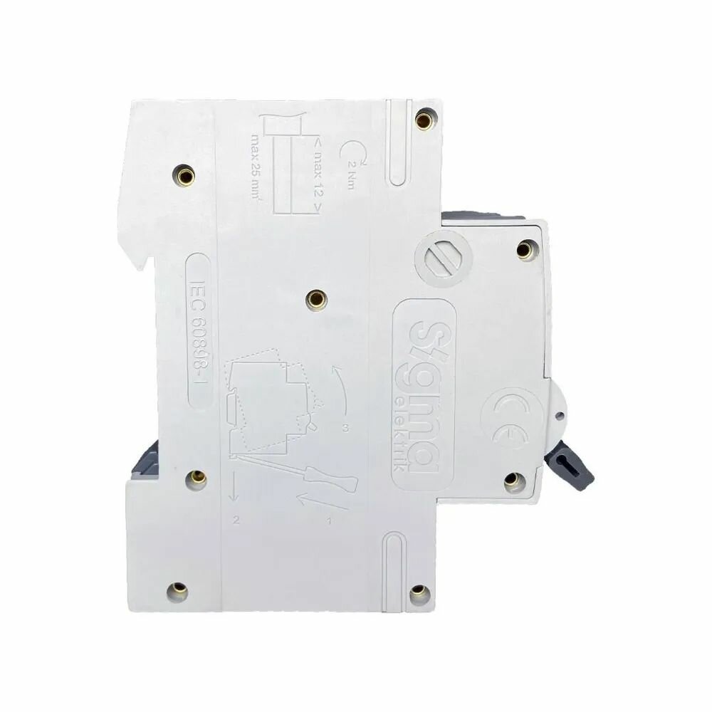 Автоматический выключатель SIGMA ELEKTRIK 3P C 125A 6kA — фото 1