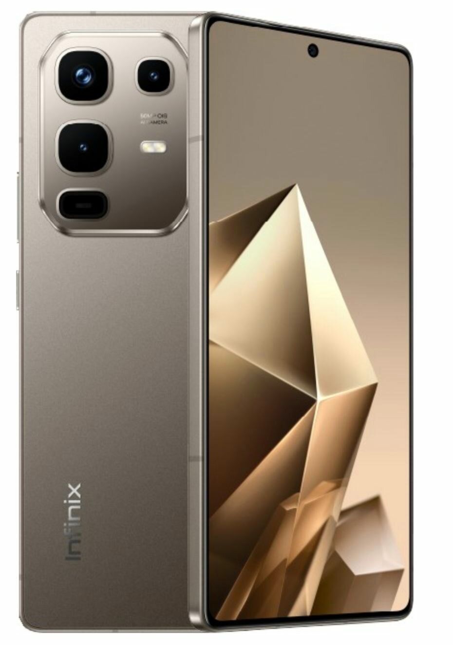 Смартфон Infinix Note 50 8/256 ГБ Ростест, Dual nano SIM, серый