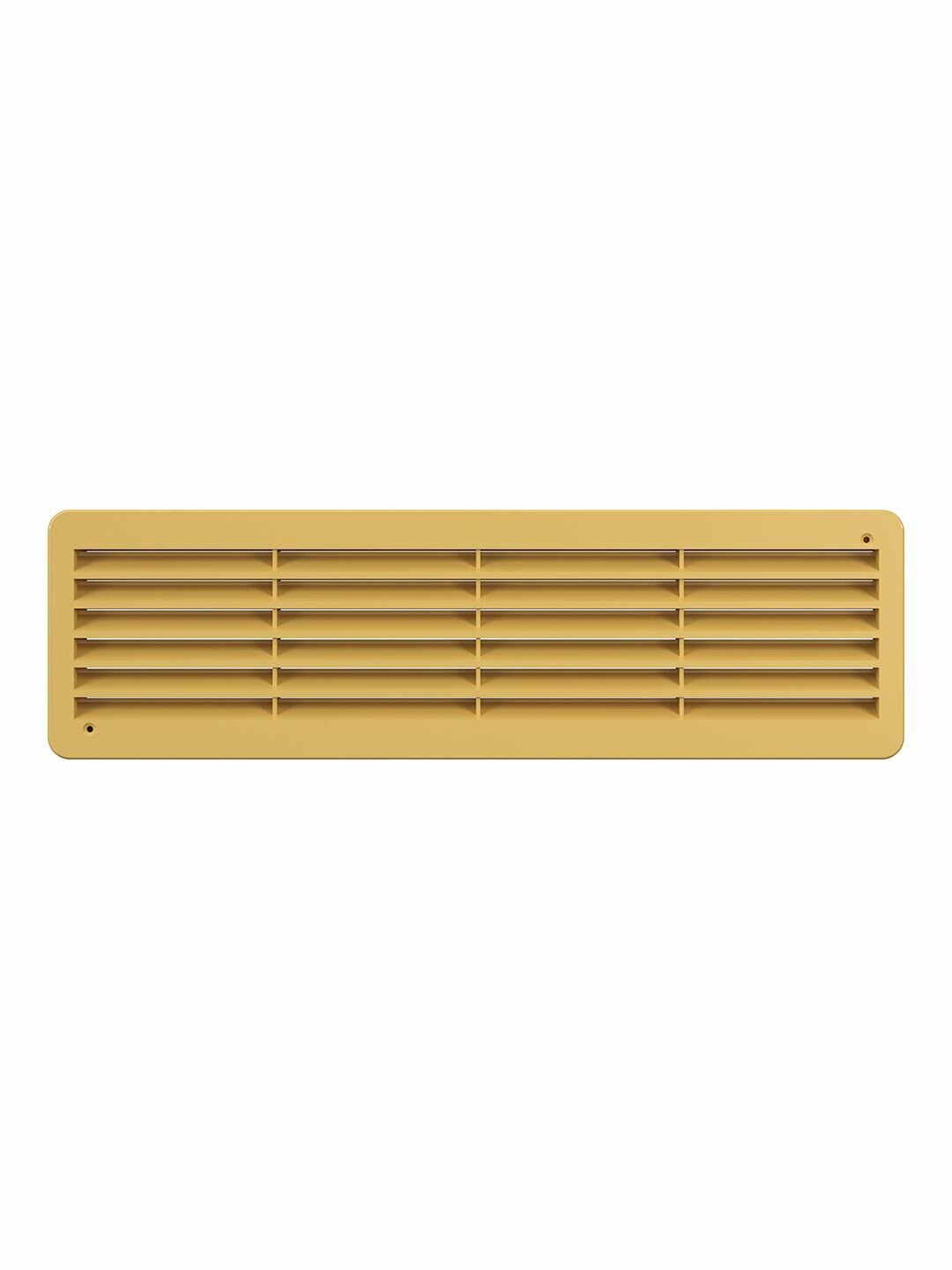 Решетка вентиляционная ДП фланец 432х117 переточная 450х131 пластик Beige ERA