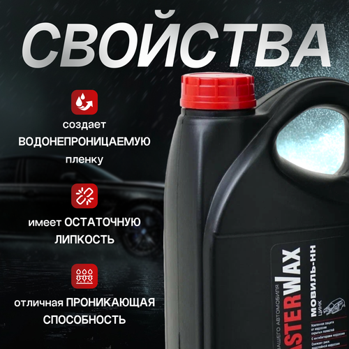 фото Мовиль-нн masterwax цинк канистра 5,0 л