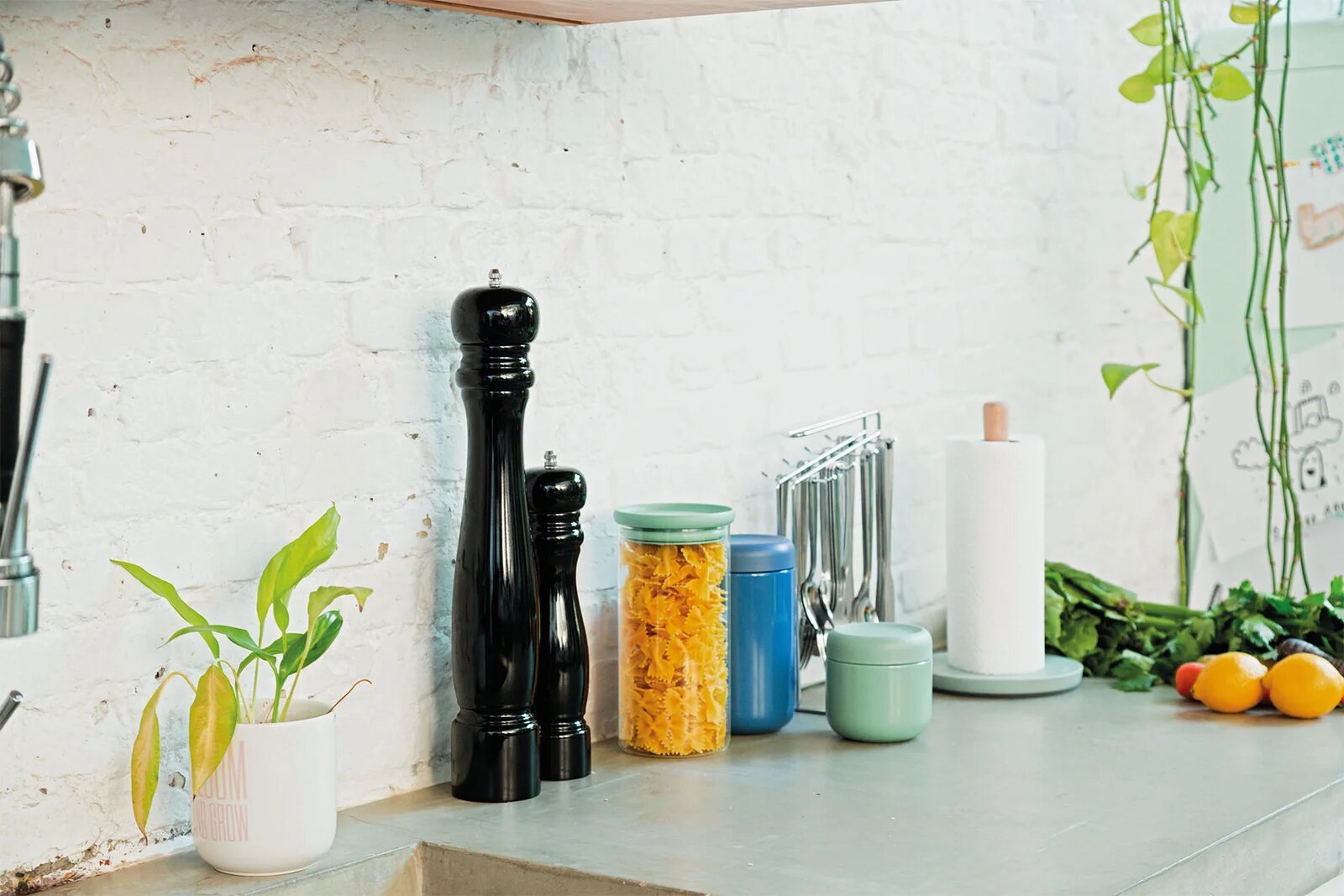 Мельница BergHOFF Studio для перца, 42см, керамическая, черная — фото 1