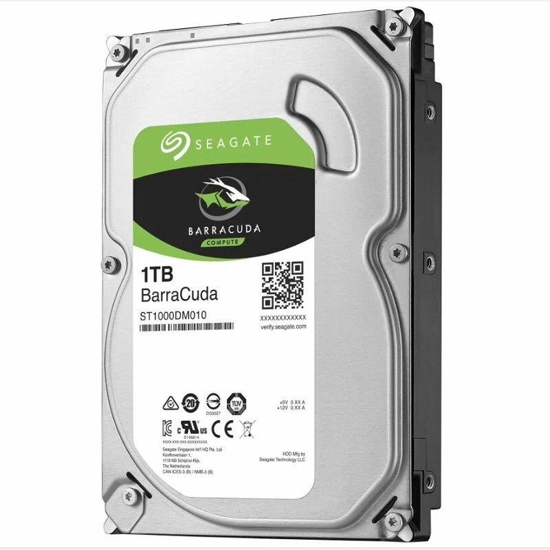 1 ТБ Внутренний жесткий диск Seagate Skyhawk 1 ТБ (ST1000DM010)1tb 3.5" hdd 2EZ102