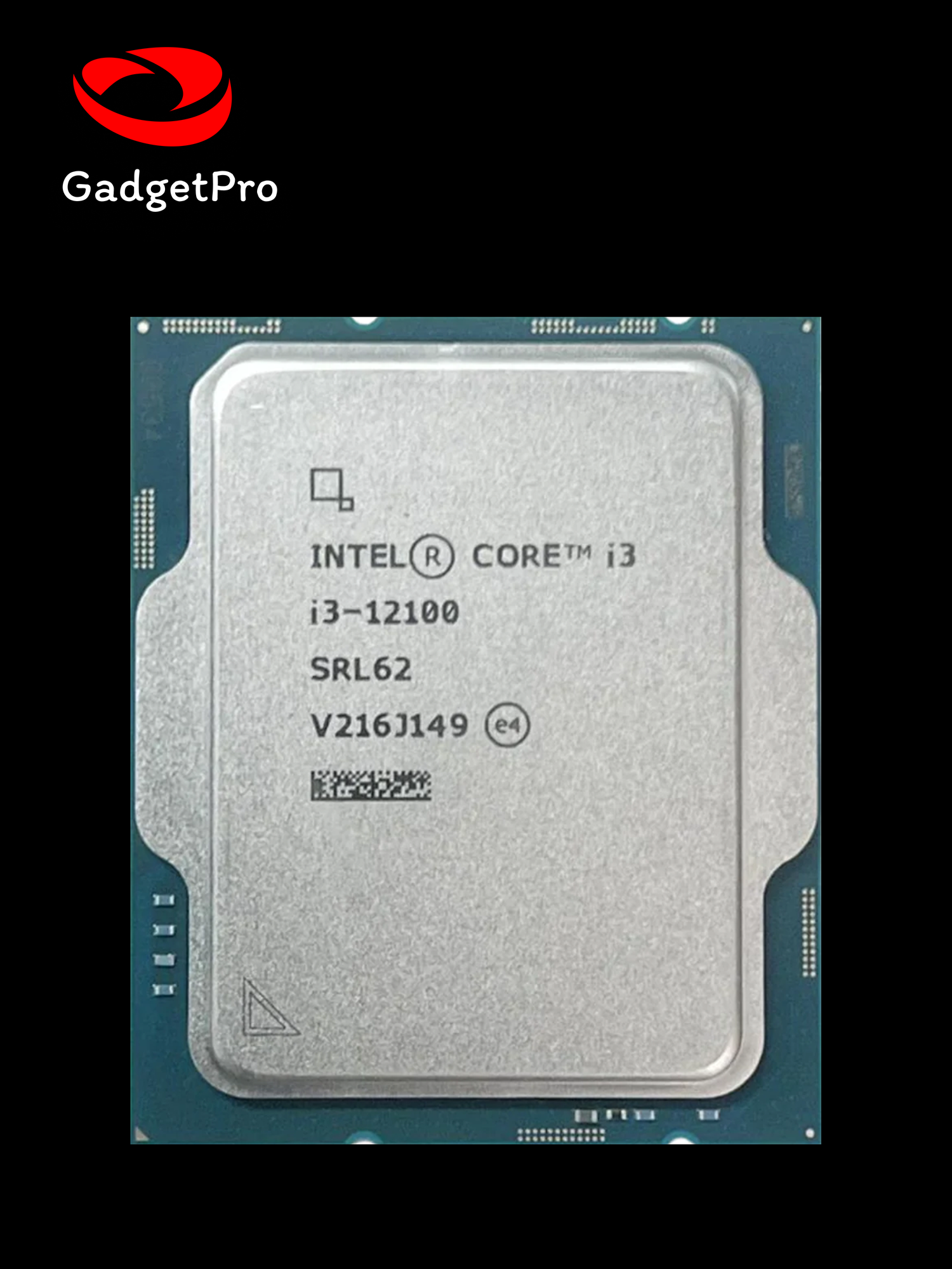 Процессор Intel Core i3-12100 3.3 ГГц, 4 ядра, UHD 730, LGA1700, OEM, Alder Lake, 12 МБ кеш — фото 1