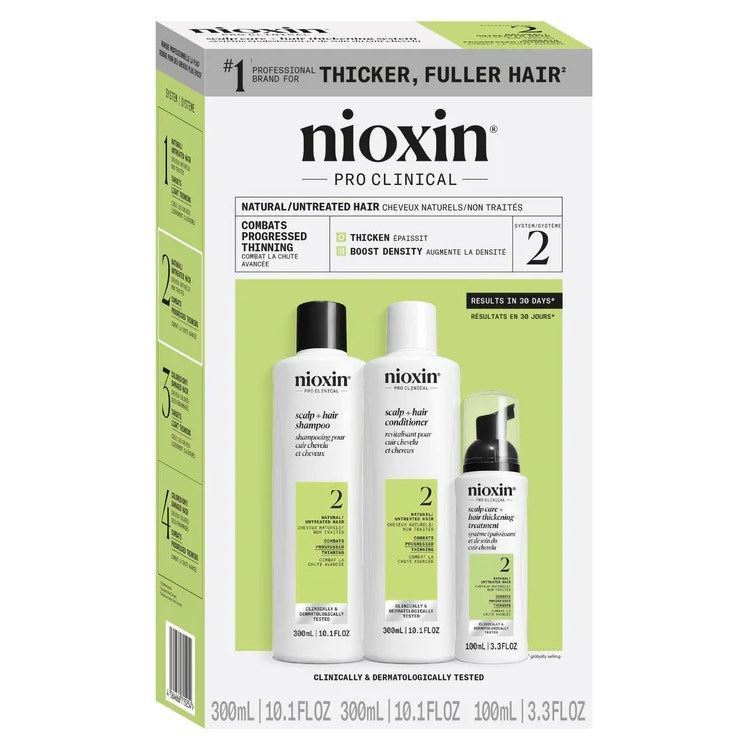 NIOXIN System 2 - Набор (Система 2) Набор XXL (300 мл +300 мл + 100 мл)