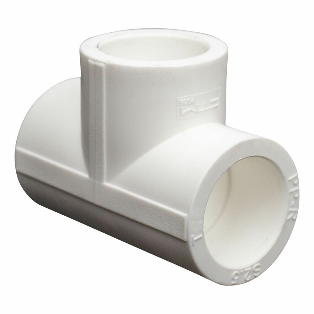 Тройник полипропиленовый 32 мм, 1 шт — фото 1