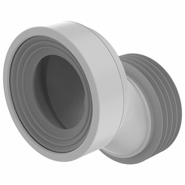 Манжета для унитаза AQUANT эксцентрик жесткая 110х40мм