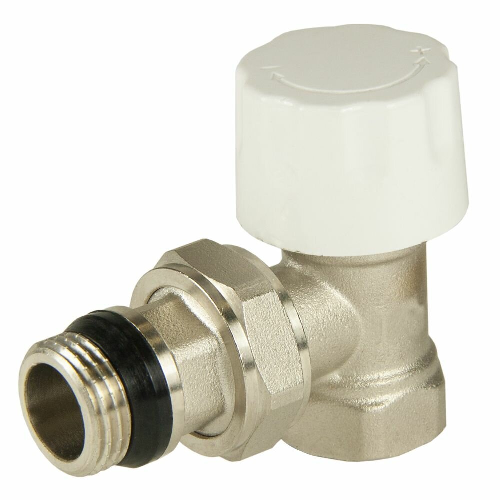 Термостатический клапан 3/4 угловой СТМ термо с уплотнительным кольцом, американка — фото 1