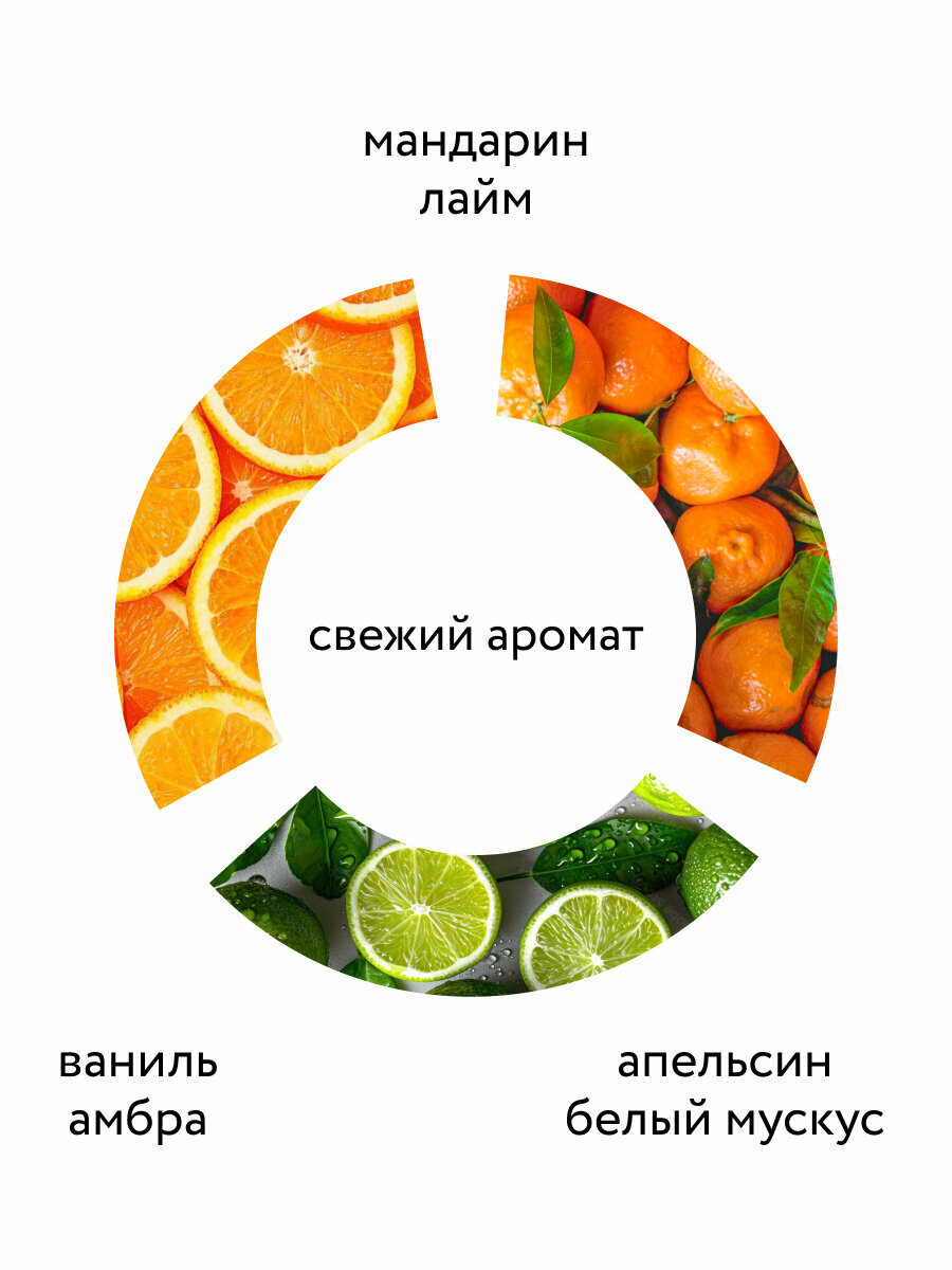 Ароматический диффузор Мандариновая аллея Ароматизатор для дома и офиса с палочками CAROMIC 50 мл — фото 1