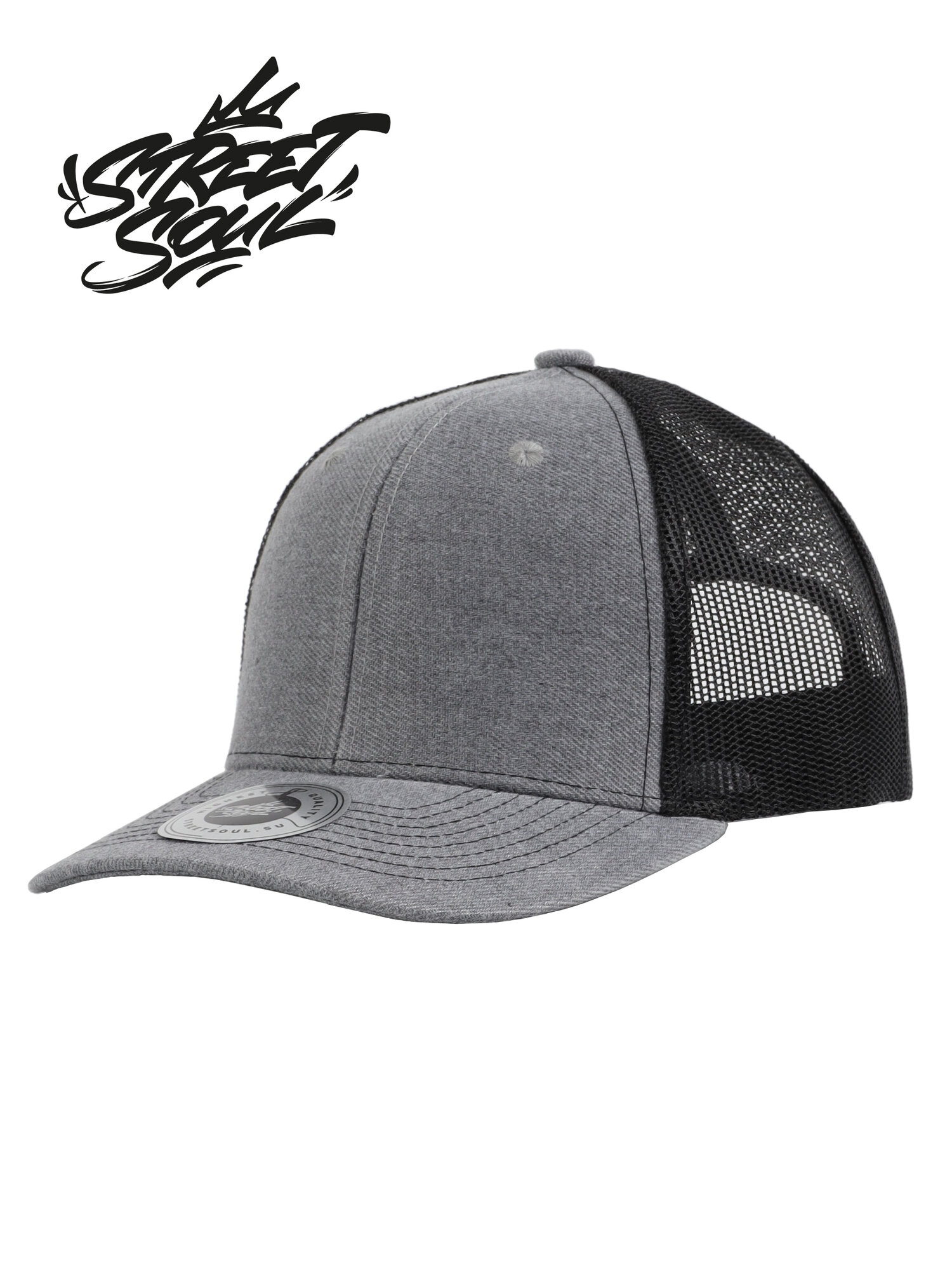 Бейсболка Street Soul Базовая коллекция для мужчин, размер One Size (55-60 см), черный