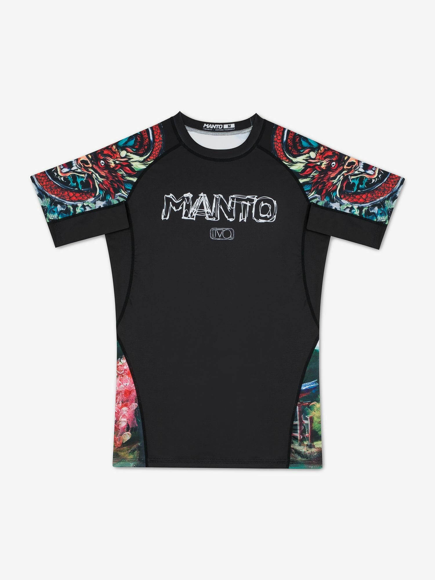 Рашгард Manto, размер 2XL, black