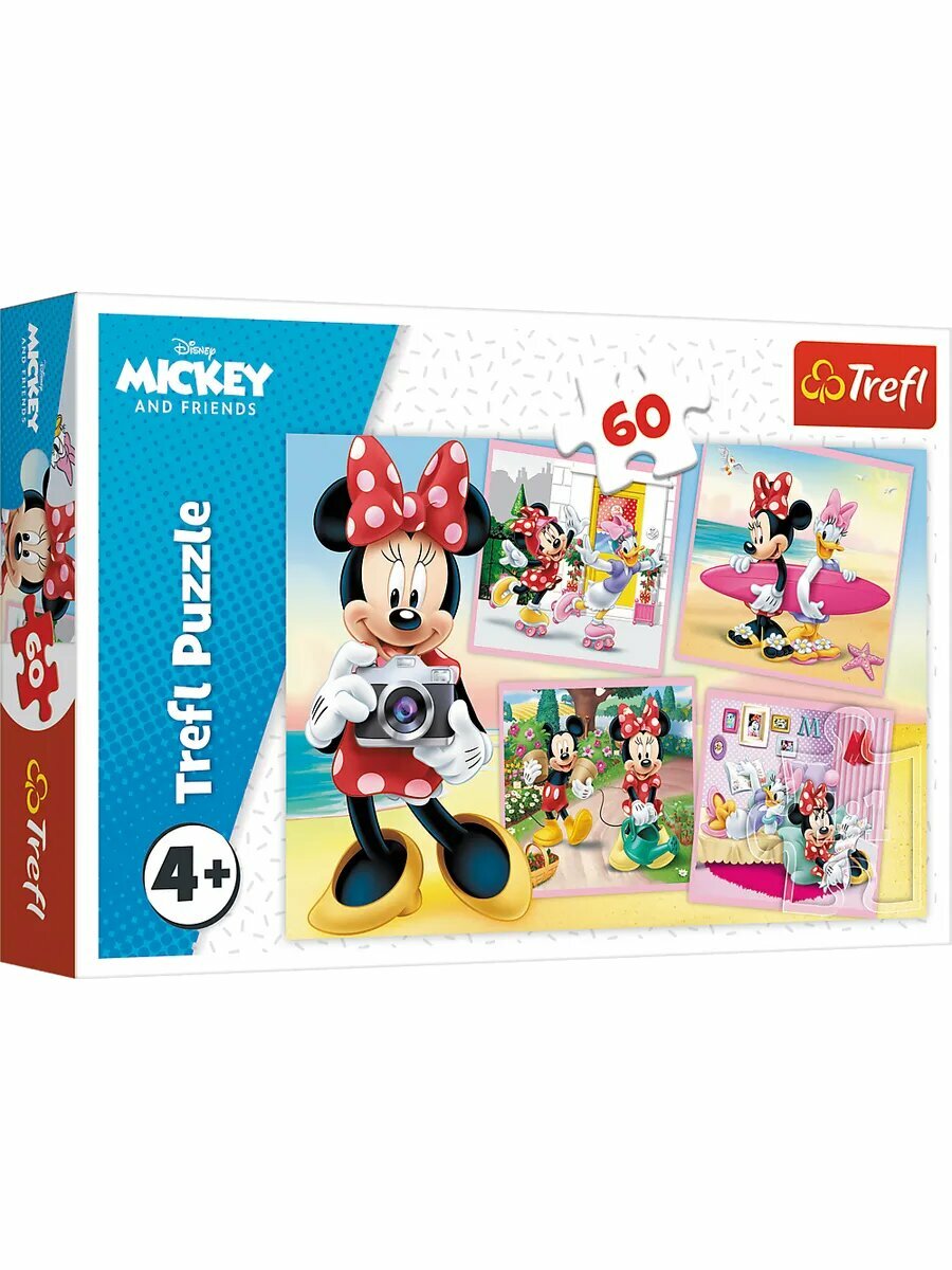 Милашка Минни, 60 дет, Trefl
