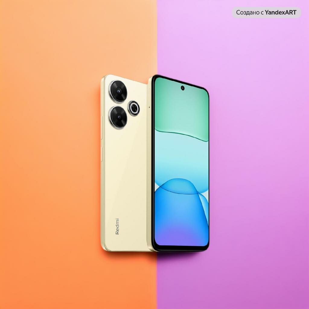 Смартфон Xiaomi Redmi 13, 8/256GB, Dual nano SIM, золотой(Gold)