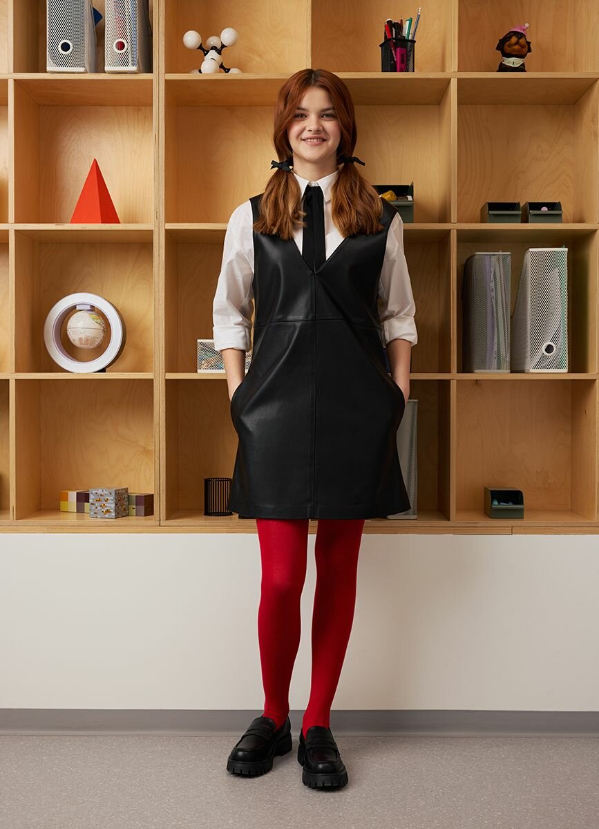 Школьный сарафан O'STIN размер 158 черный