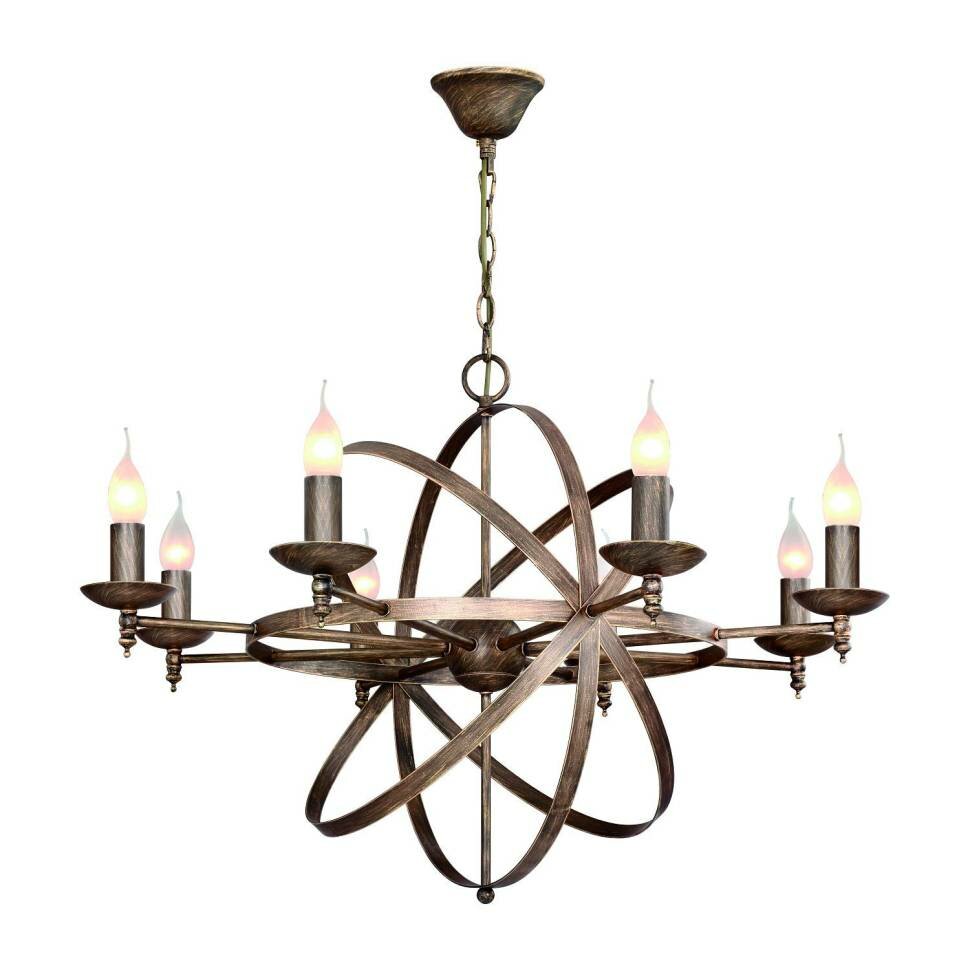 Favourite 2166-8P люстра подвесная D790xH570/1370 8xE14x40W excluded