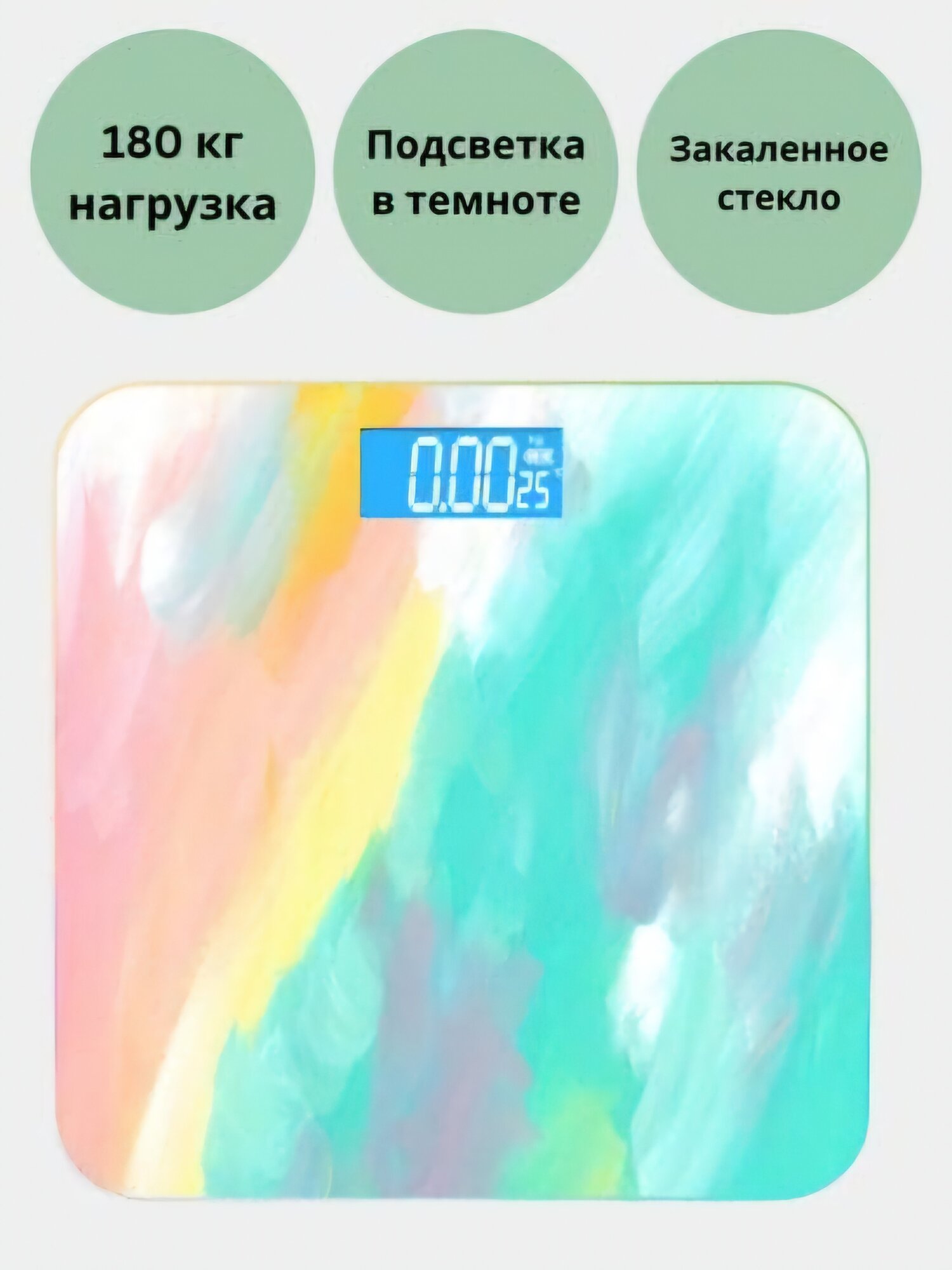 Напольные, электронные фитнес весы, для тела, для дома, 180 кг