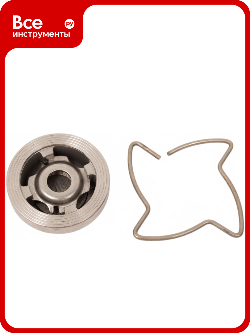 Обратный клапан TITAN LOCK межфланцевый нержавеющий AISI304, 1/2", TL1/2ICV