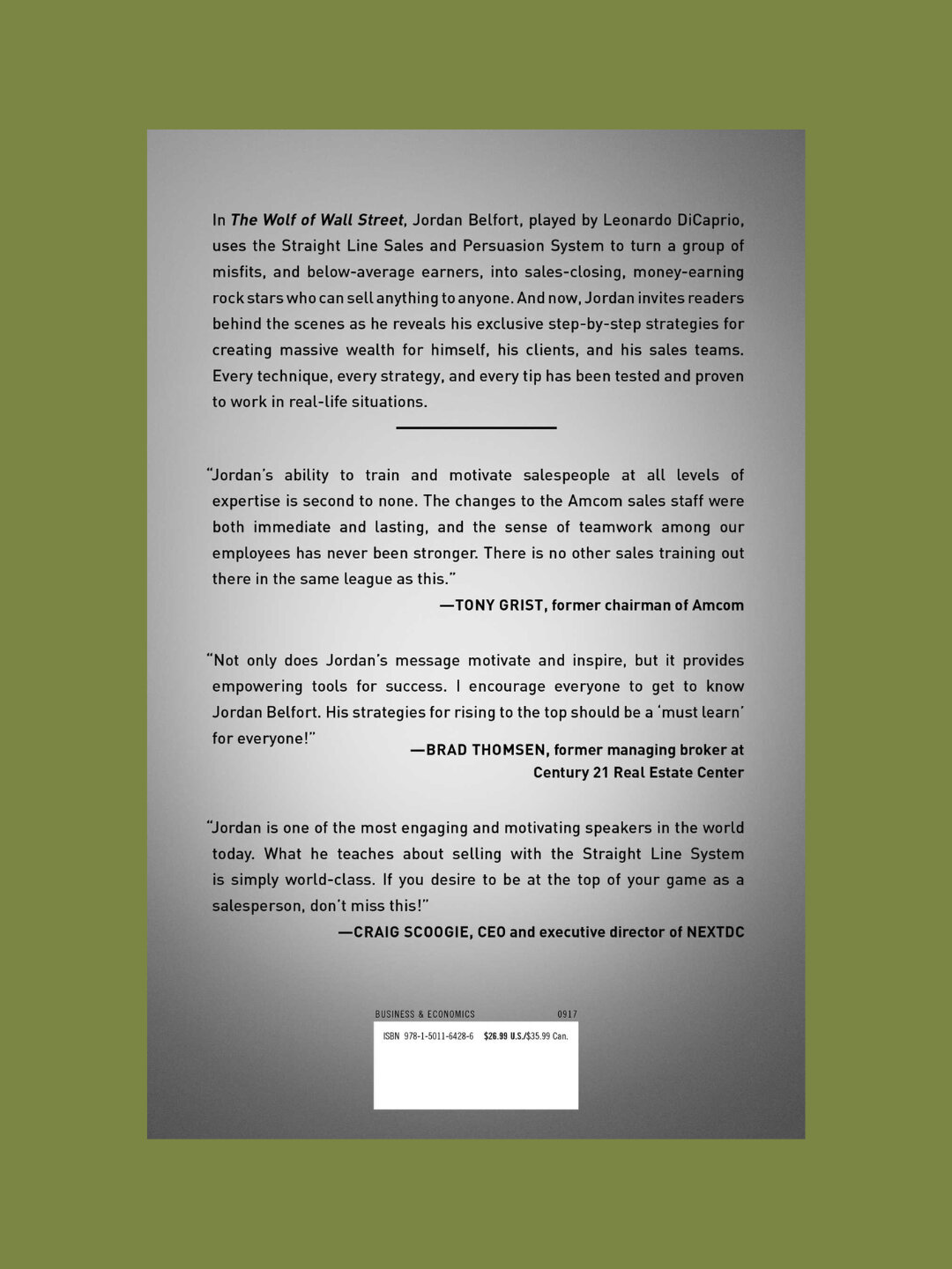 Way of the wolf. Jordan Belfort — фото 1