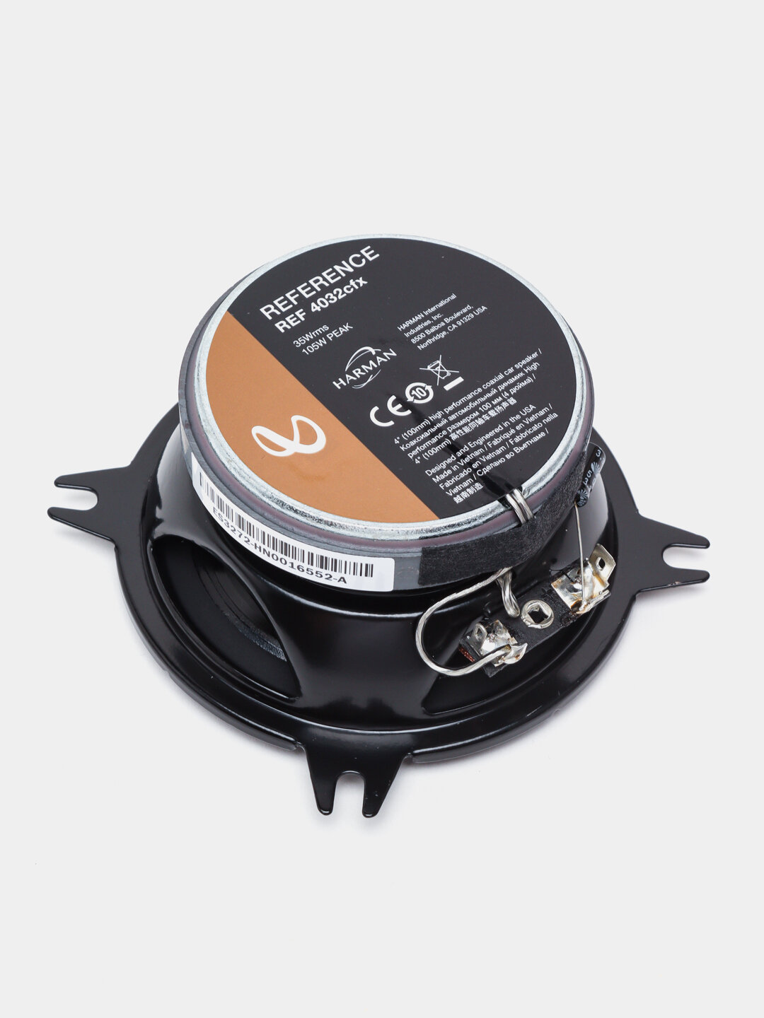 Колонка INFINITY REF-4032, для Damas, Spark, Matiz, Nexia1/2, 10 см, 2шт — фото 1