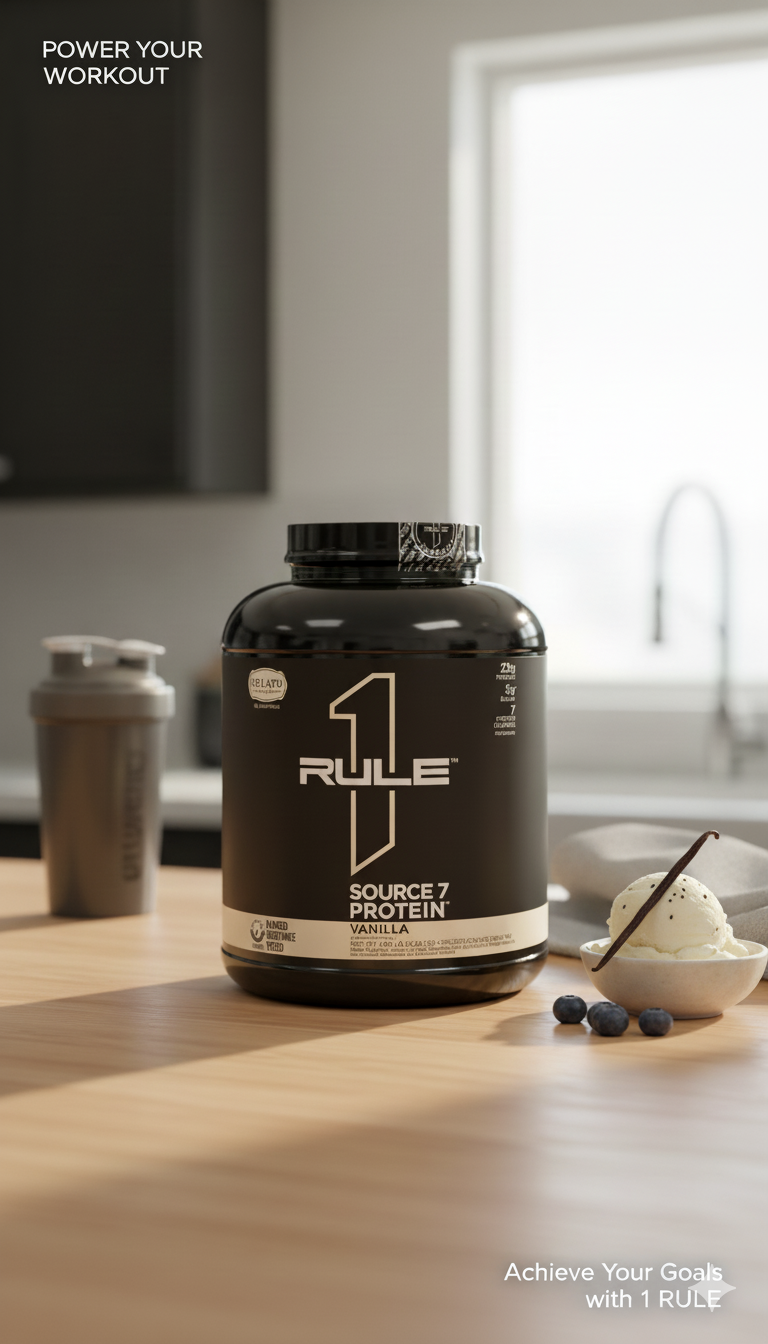 Rule 1 source 7 protain Vanilla 2,26 kg , Руле 1 соурсу протаин ванилла