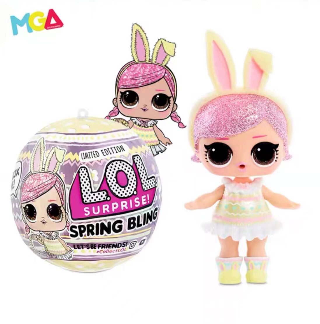Lol Surprise Doll Anniversary Limited Edition для девочек Новогодние подарочные игрушки Нежные куклы