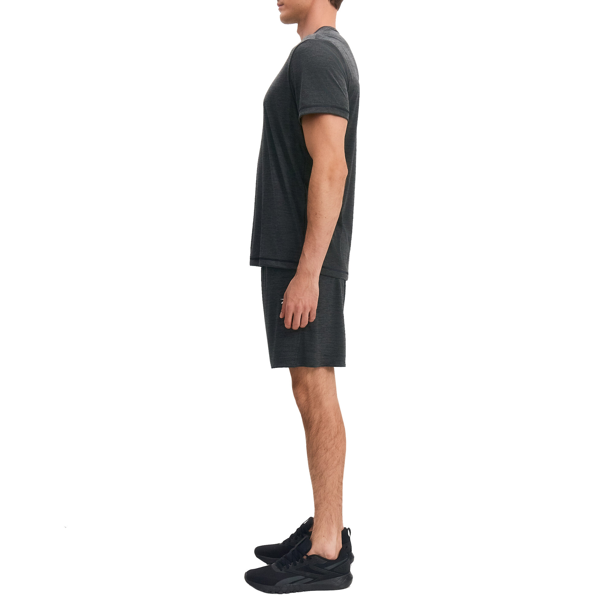 Шорты спортивные Reebok ID TRAIN KNIT, размер L INT, черный — фото 1