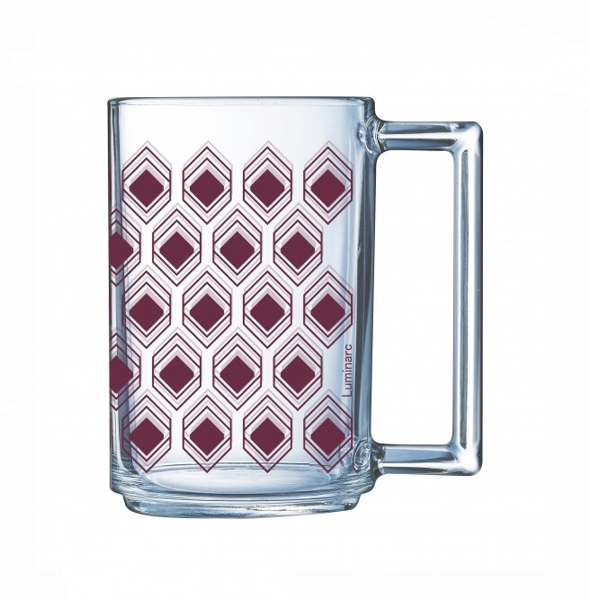 Кружка LUMINARC "ромб лилак" O0027 320мл 1шт 12х1