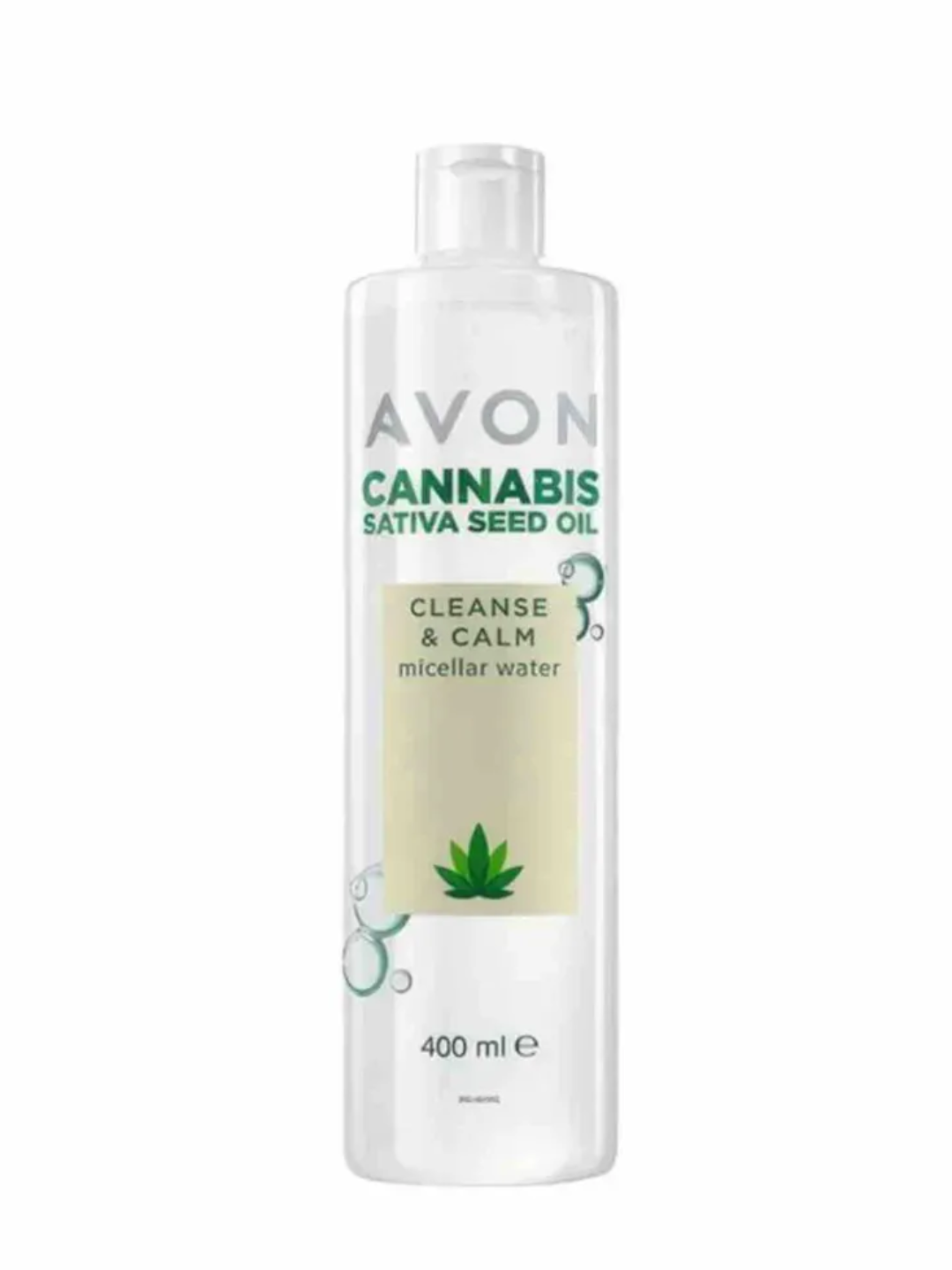 Мицеллярная вода с маслом семян конопли посевной 400 мл avon