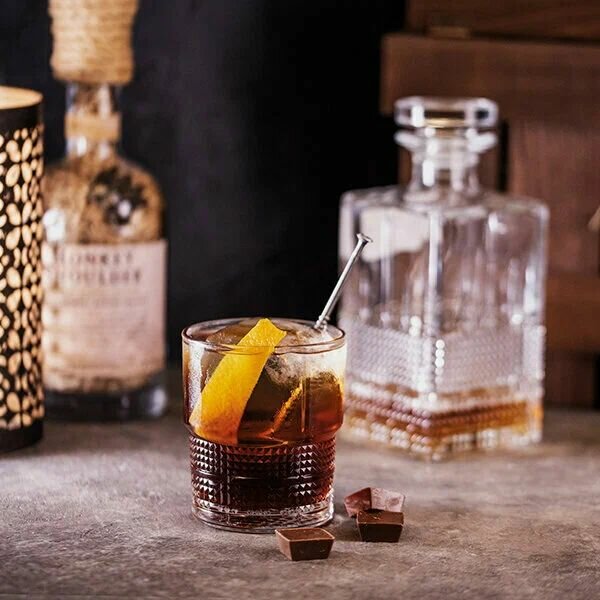 Бокал для виски "Новеченто"; стекло; 370мл. — фото 1