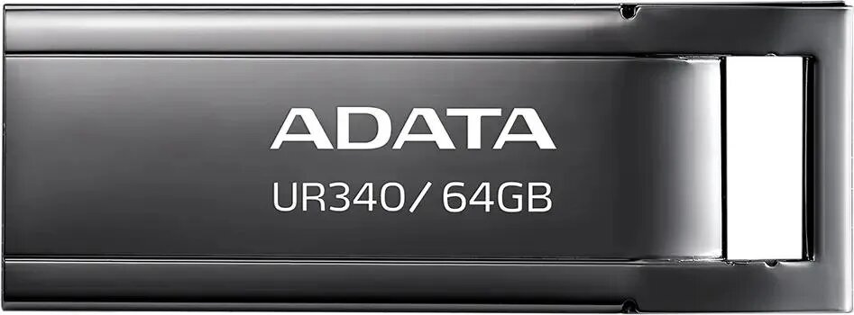 Супербыстрая флэшка ADATA UR340 - 64 Гб - 100 Мб/сек - USB 3.2 Gen1 — фото 1