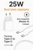 Быстрая зарядка для iphone и iPad, AirPods USB-C, Адаптер питания Type C 20W, Се...