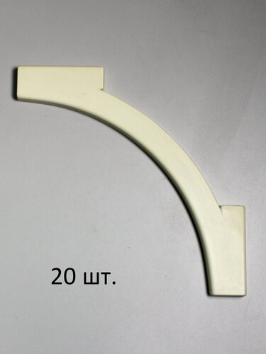 Изображение товара 3D орнамент для стен и потолков декоративный негрунтованный под покраску, набор 20шт. Cosca Decor арт.08