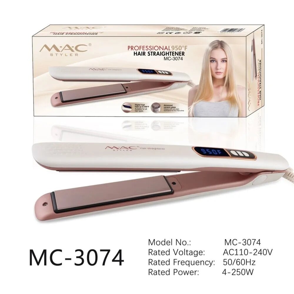 Выпрямитель MAC MC-3074, автоматические пластины, керамическое покрытие — фото 1