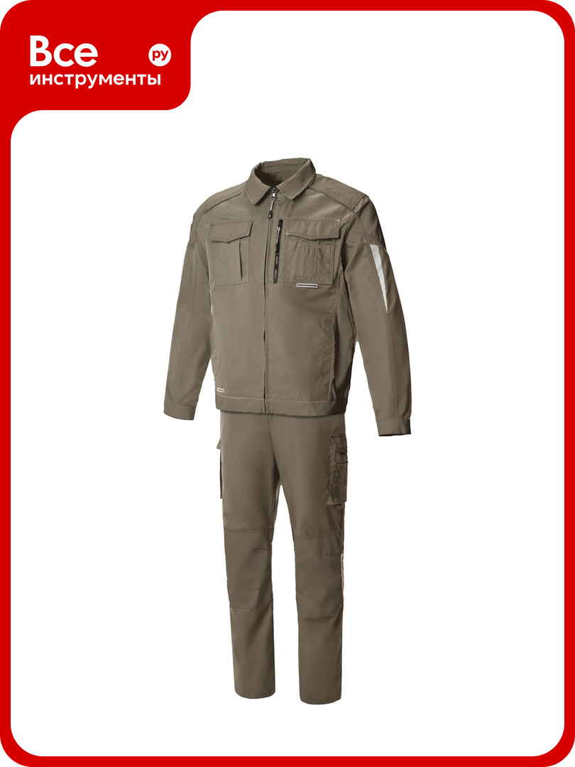 Костюм союзспецодежда STATUS NEW серый хаки р. 44-46 рост 170-176 2000000112442