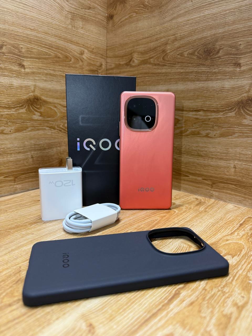 Смартфон Vivo iQOO Z10 Turbo, 12/256ГБ, оранжевый. Китайская версия
