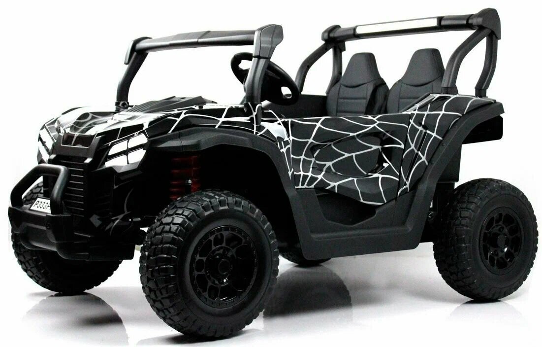 Электромобиль Buggy P333PP, 24В, 4WD, 7км/ч, дальность управления 50м, чёрный