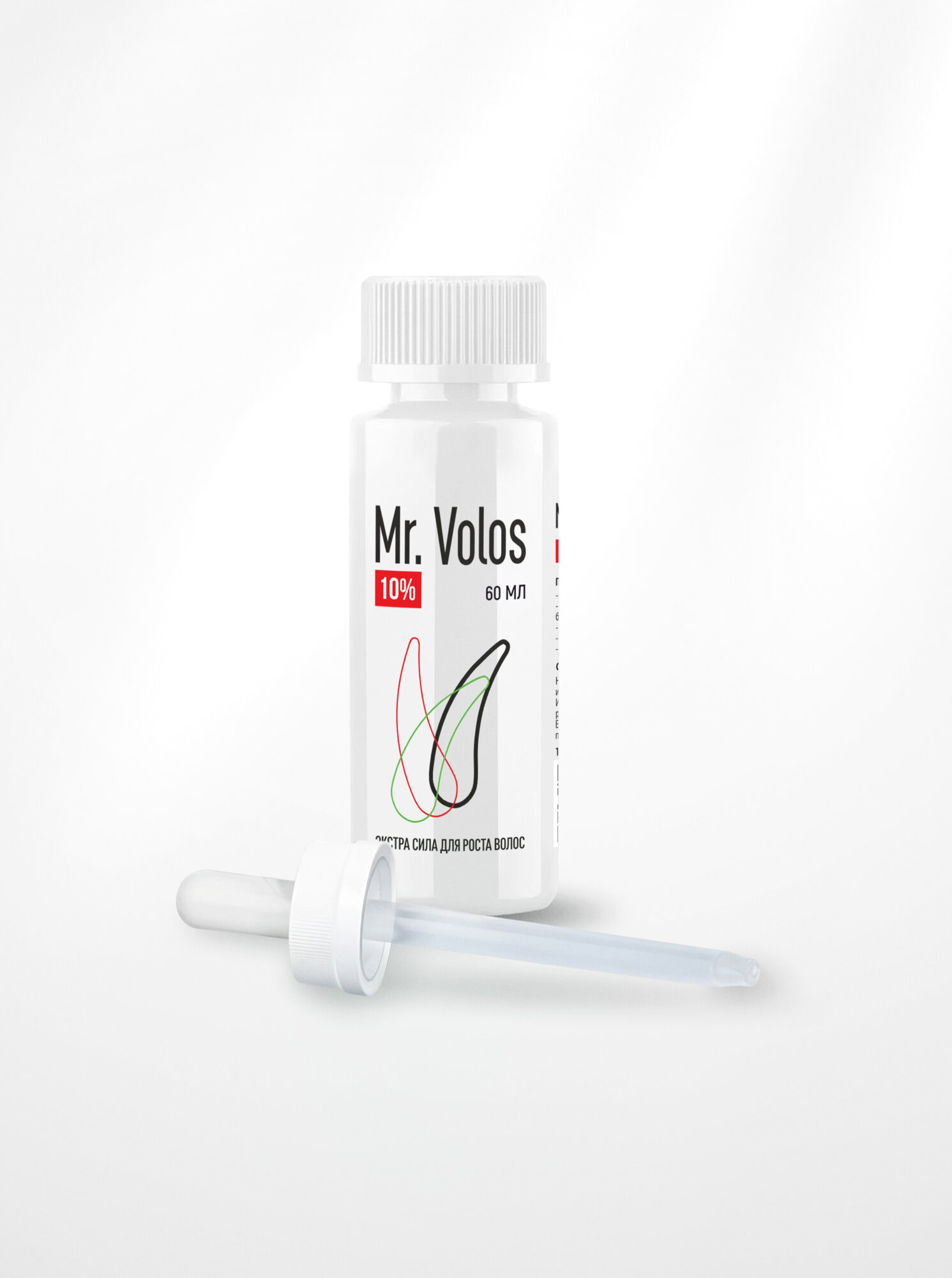 Лосьон для роста волос и бороды Mr. Volos 10% 1 флакон
