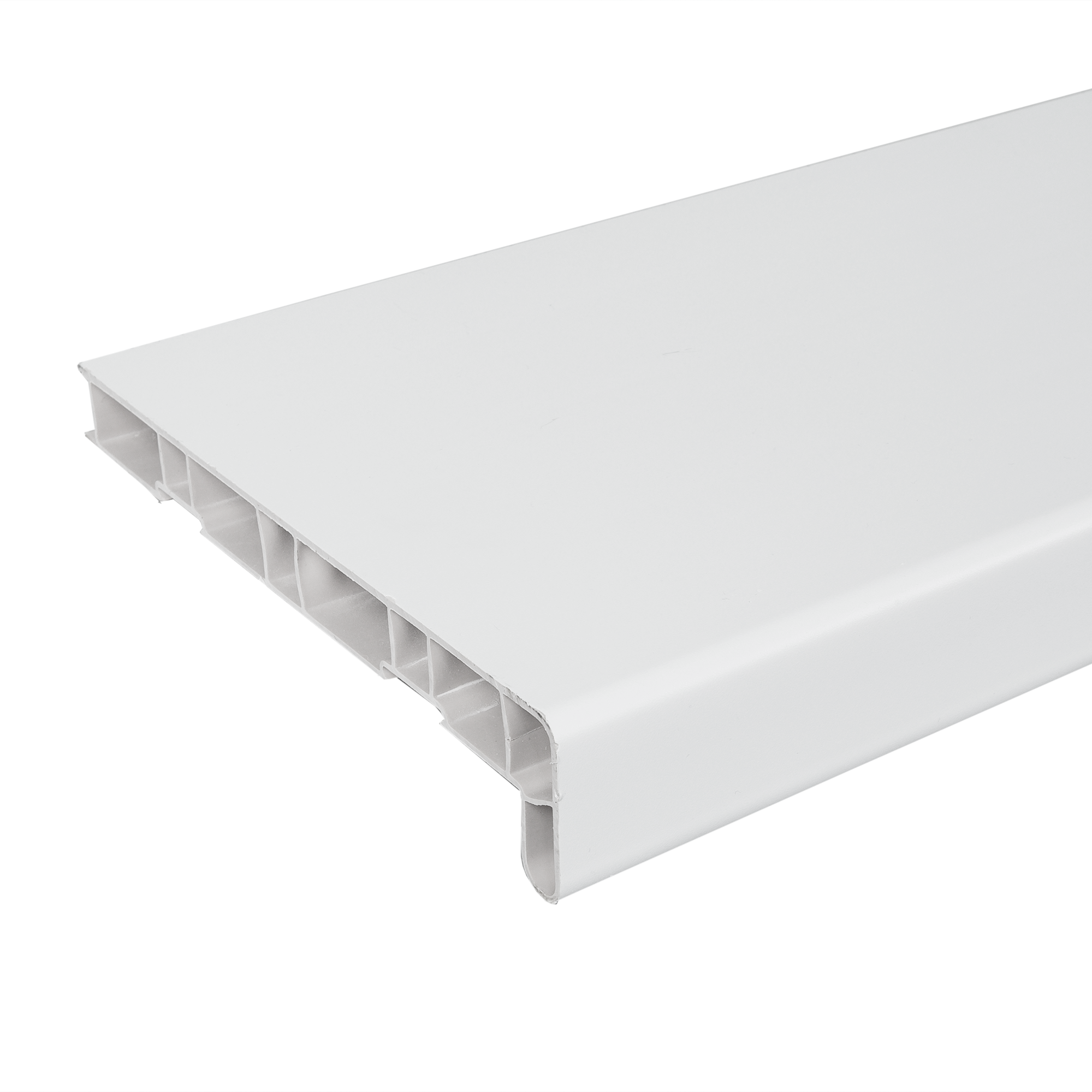 Подоконник ПВХ 2000x200 мм цвет белый