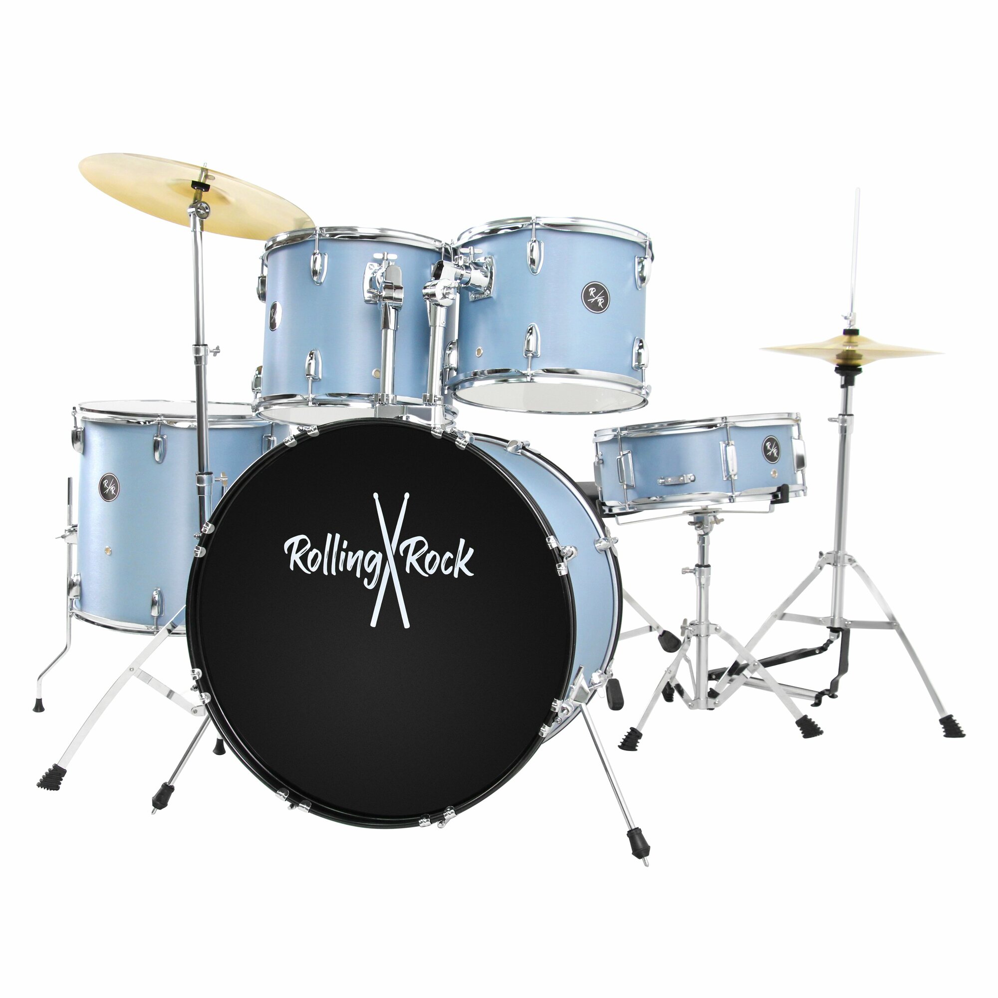 Rolling Rock JR-2225C Brushed Blue - Ударная установка