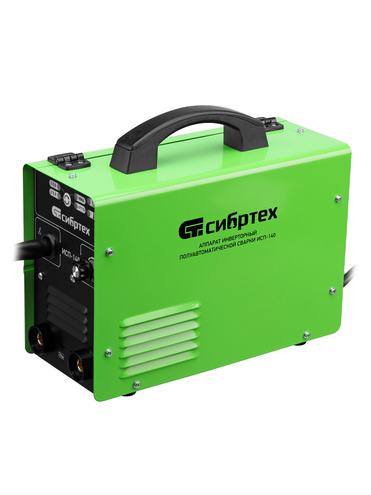 Сварочный аппарат инверторный полуавтомат Сибртех ИСП-140 140 А ПВ 60% 94321