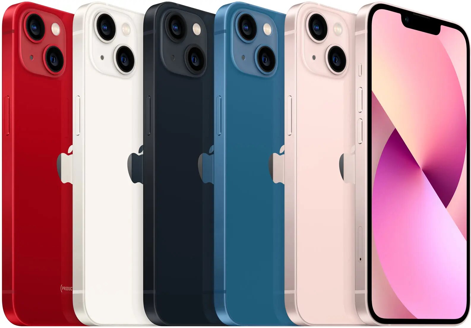 Смартфон Apple iPhone 13, 128 ГБ, 1 SIM + eSIM (Dual SIM), iOS, 6.1", OLED, A15 Bionic, наушники airpods в подарок