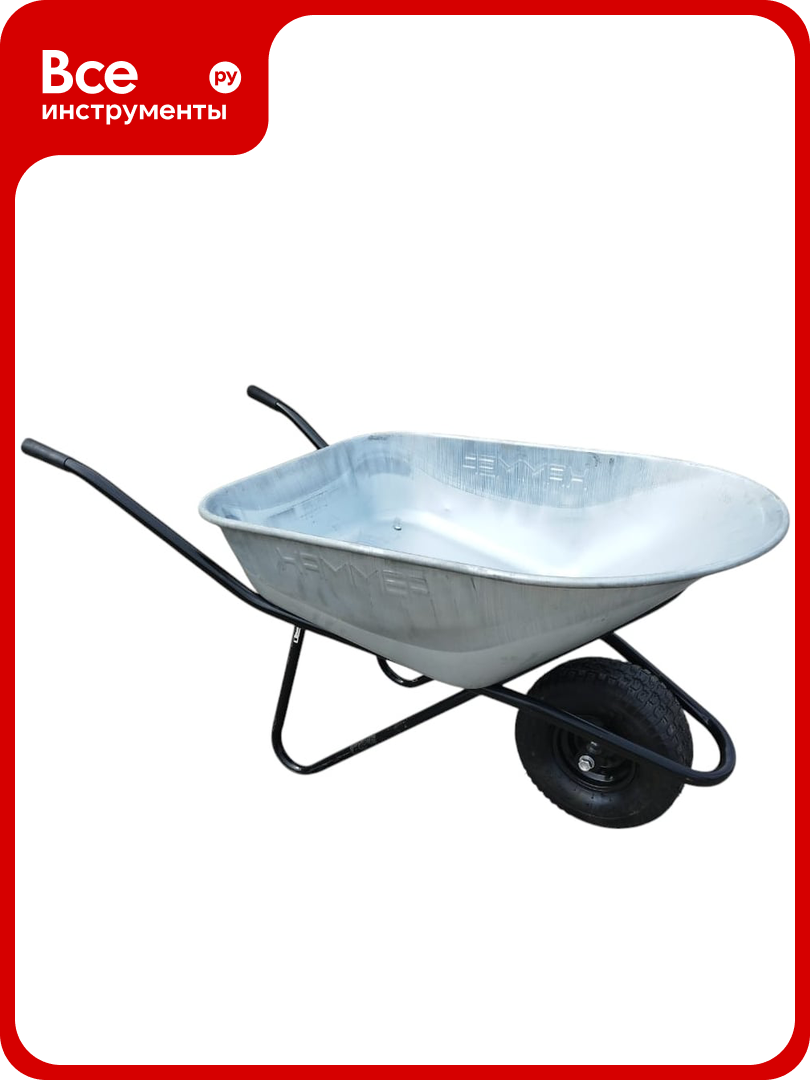 Тачка строительная LWI 160л. 400кг Скорпион LWI160СК