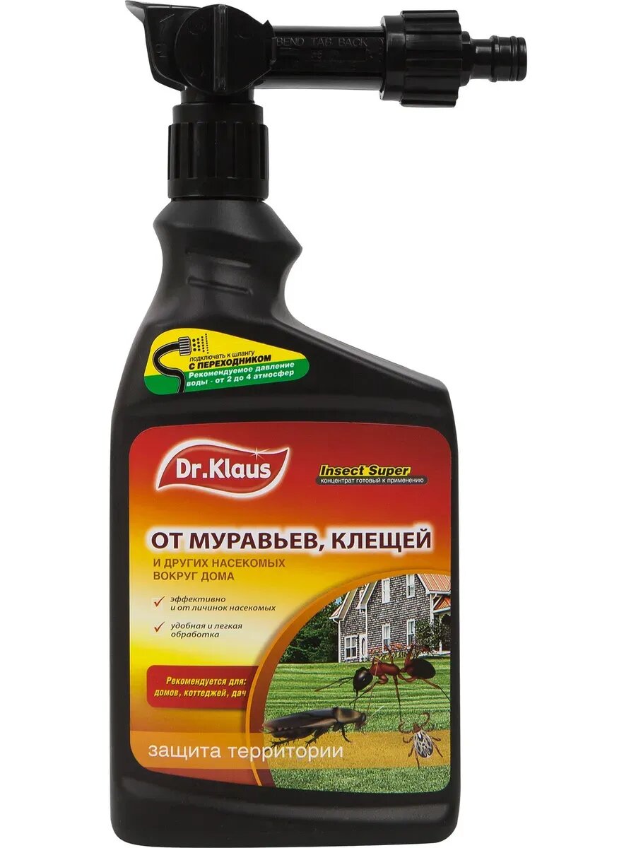 Эжектор от клещей муравьев и других насекомых 1 л