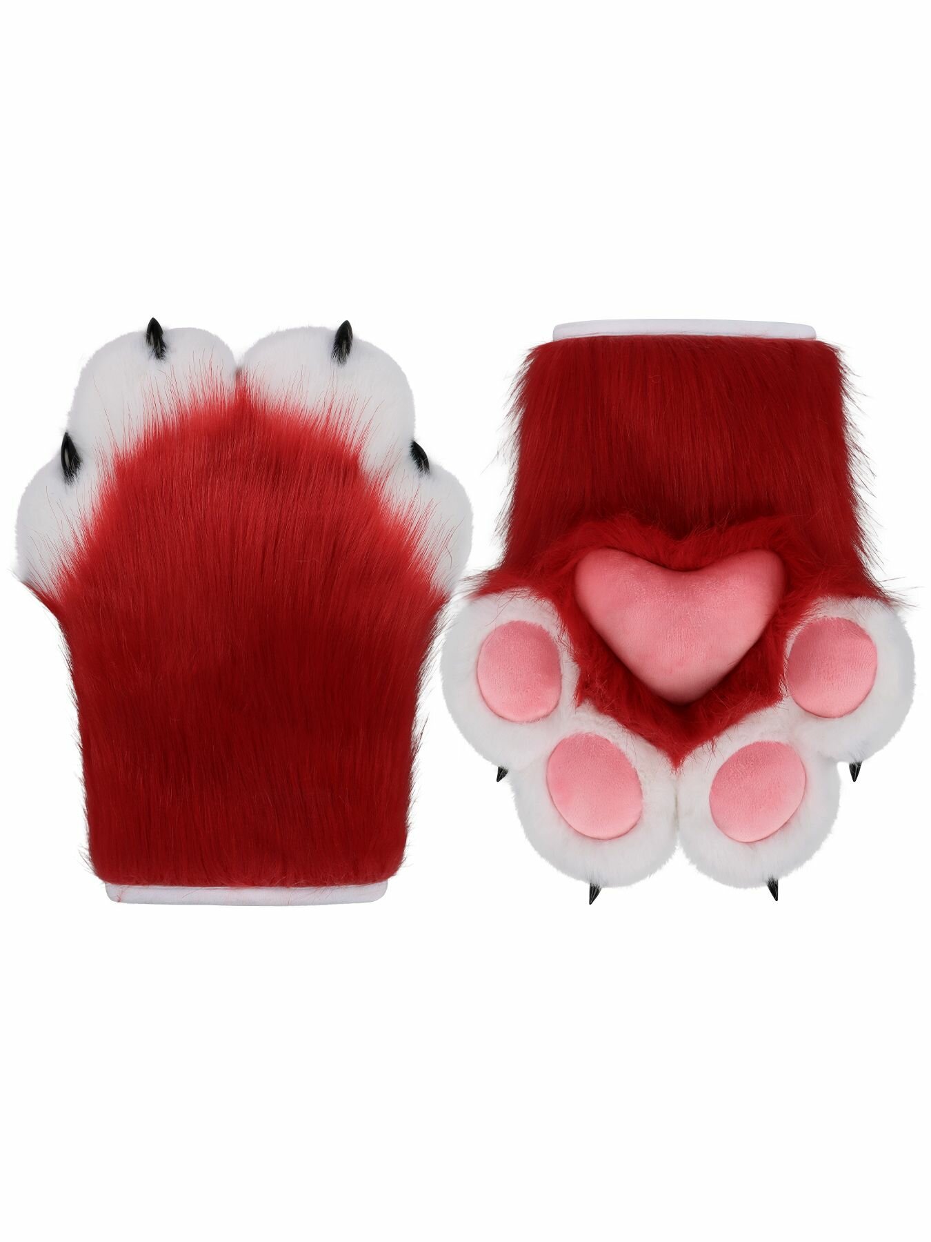 Мягкие перчатки лапки кошки с когтями для фурсьюта удобные и стильные аксессуары для любителей животных