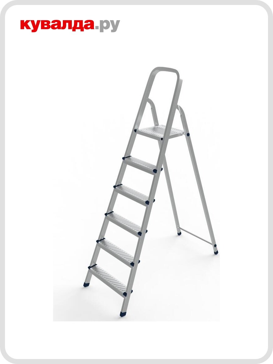 Стремянка стальная Sarayli Jackson 6 ступеней