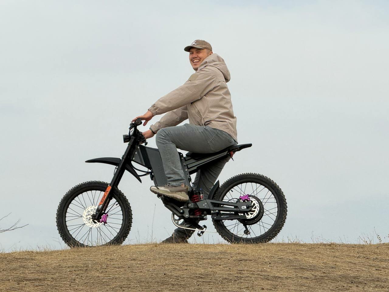 Велосипед электрический EKX X22 GTS 6000W — фото 1