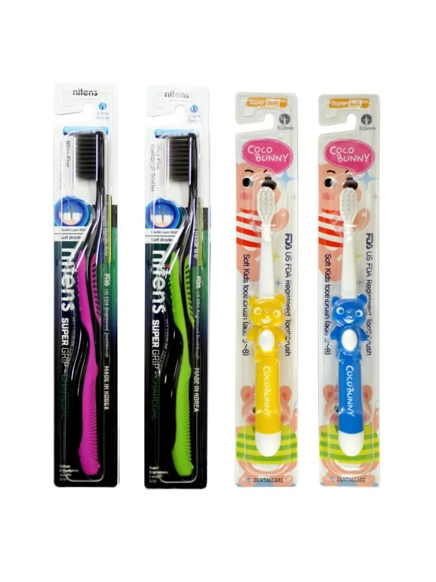 Набор зубных щеток “Семейный”