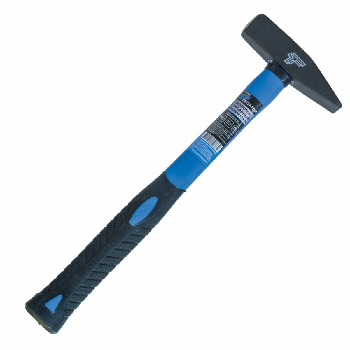 Молоток Tech-Top кованый пластиковая обрезиненная ручка 500 г